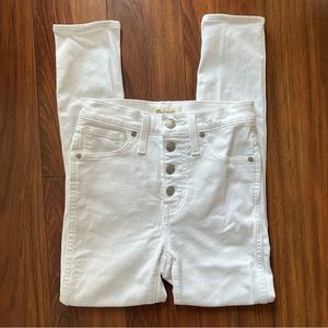Madewell 10” High-Rise Skinny Crop Jeans
